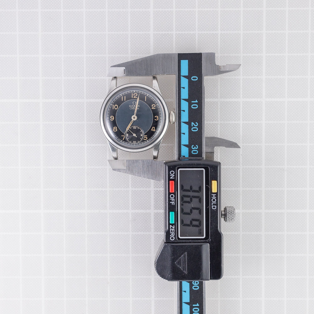 OMEGA Officer Blue Bullseye Dial