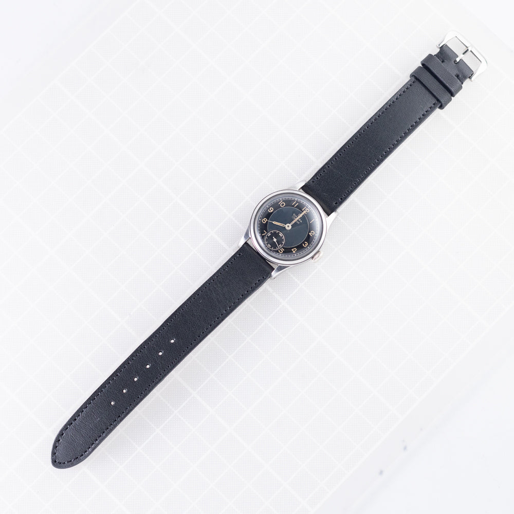 OMEGA Officer Blue Bullseye Dial
