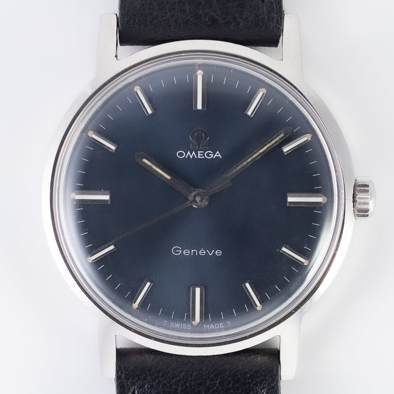 OMEGA Geneve Blue Sunburst Ref.135.070