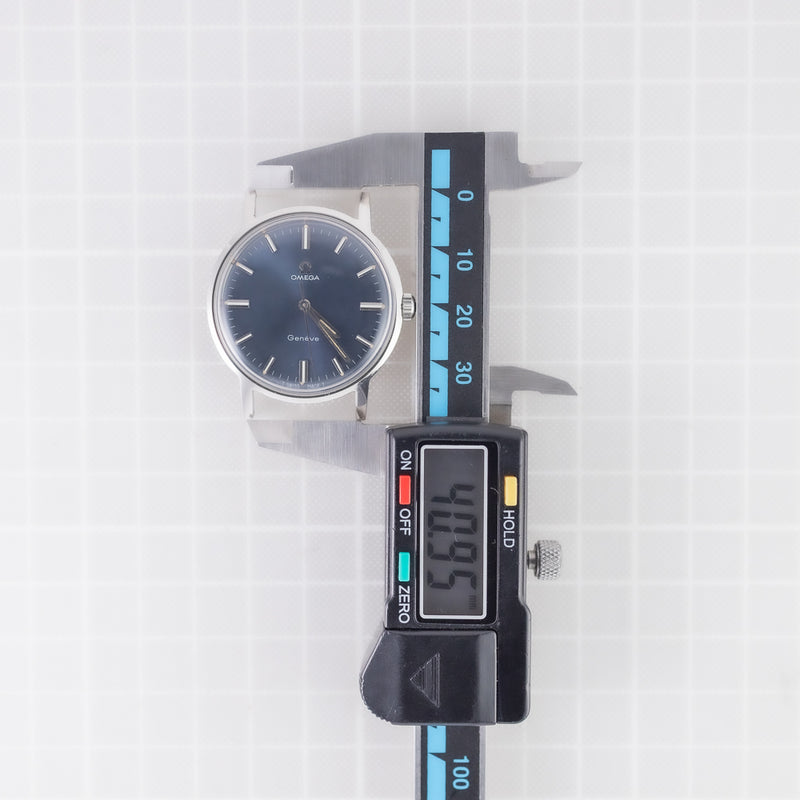 OMEGA Geneve Blue Sunburst Ref.135.070