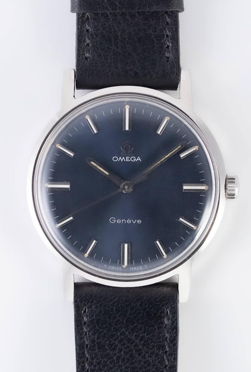 OMEGA Geneve Blue Sunburst Ref.135.070