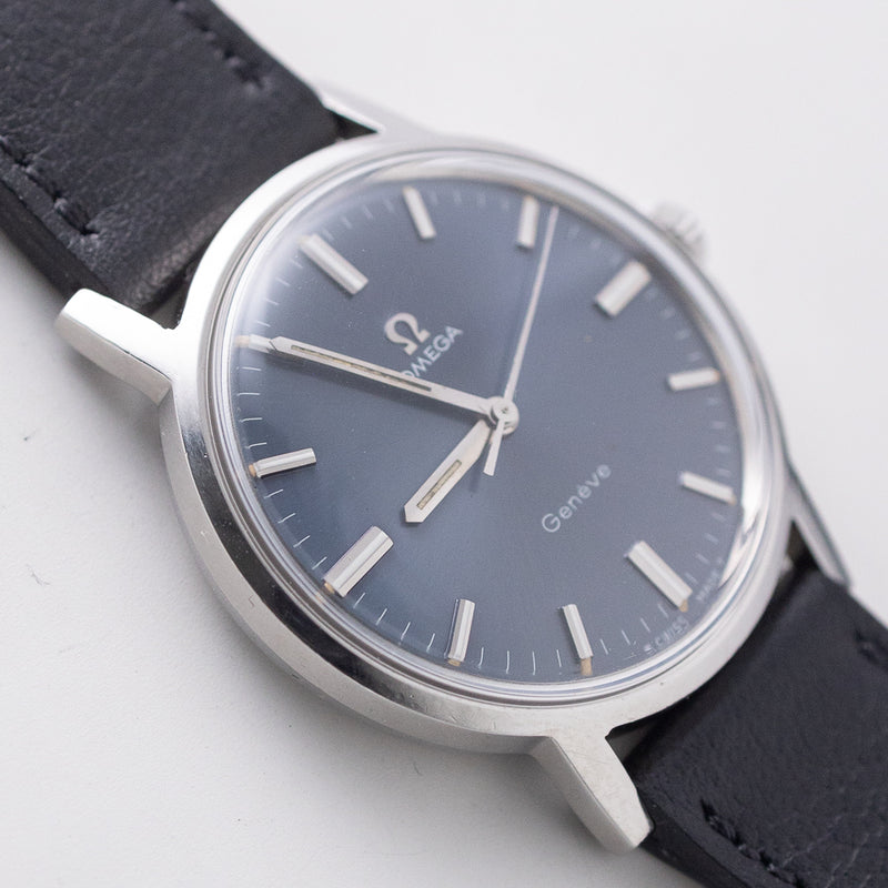 OMEGA Geneve Blue Sunburst Ref.135.070