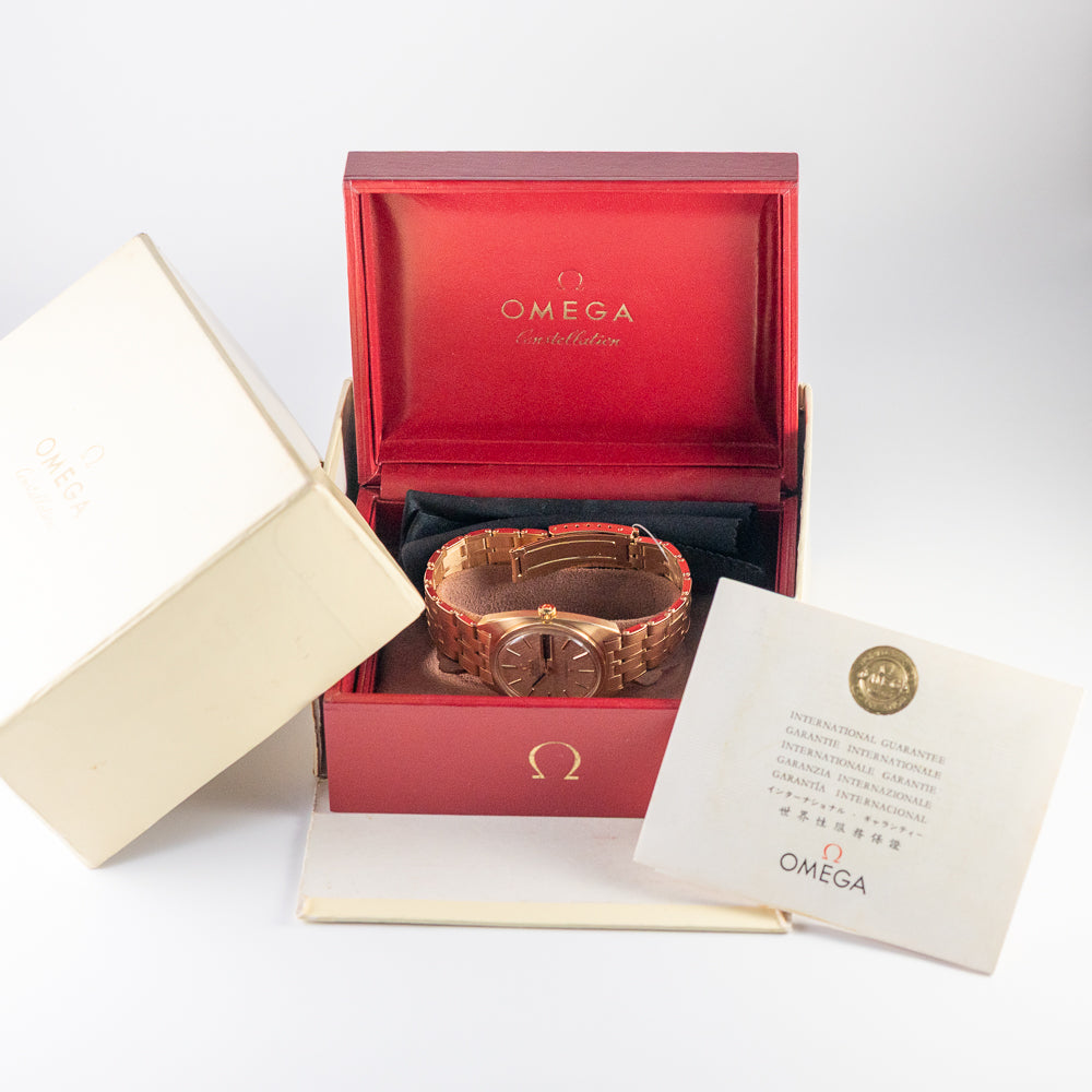 OMEGA Constellation Ref.168.009 with 368.828 1093 Elastic Bracelet BOX