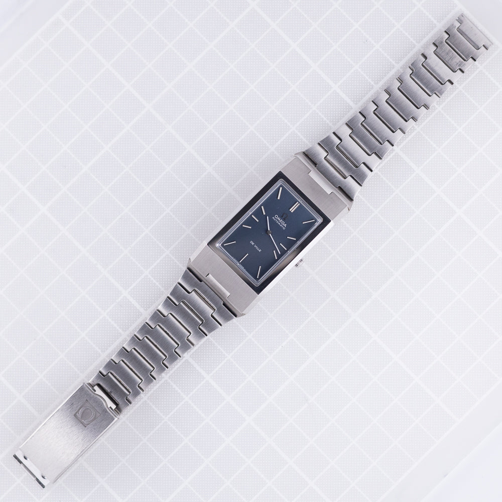 OMEGA DE VILLE Ref.155.007 JUMBO RECTANGULAR NEW OLD STOCK – TIMEANAGRAM