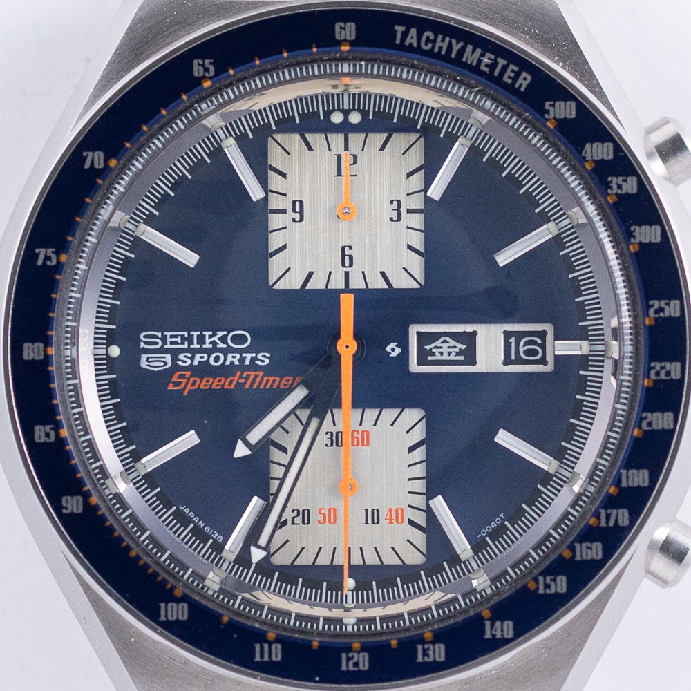 SEIKO REF.6138-0030 5 Sports Speed Timer KAKUME NOS with BOX