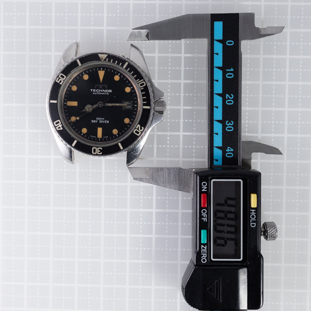 TECHNOS Sky Diver Ref.623.0052.4 – TIMEANAGRAM