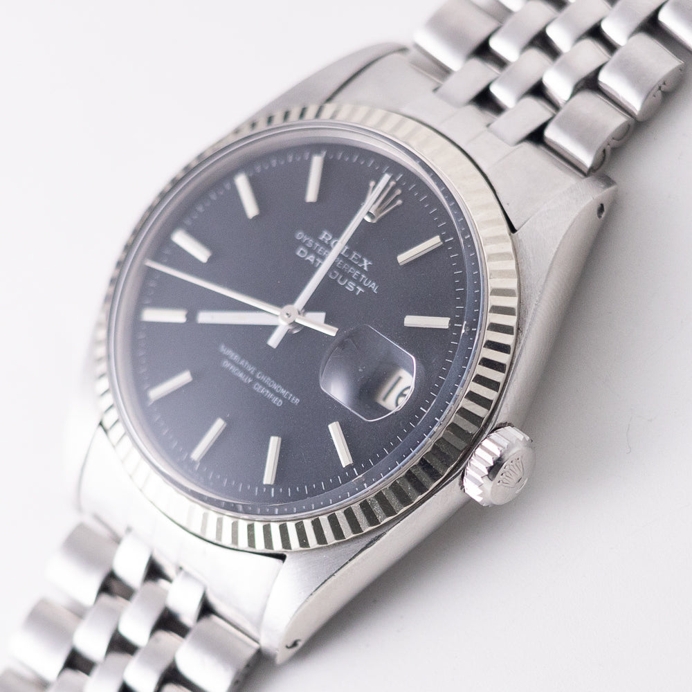 ROLEX DATEJUST Confetti No Lum Ref.1601 w.ROLEX SERVICE Paper