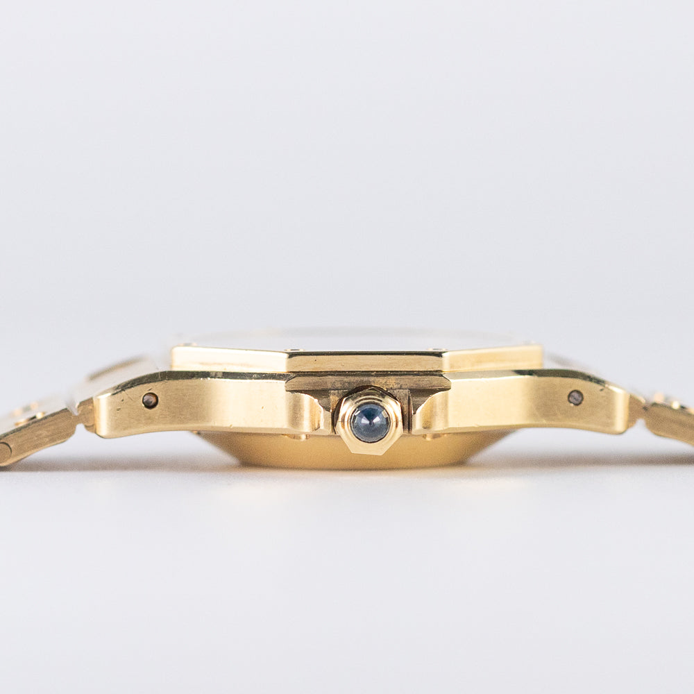CARTIER LM SANTOS OCTAGON 18K Yellow Gold Automatic REF.2965
