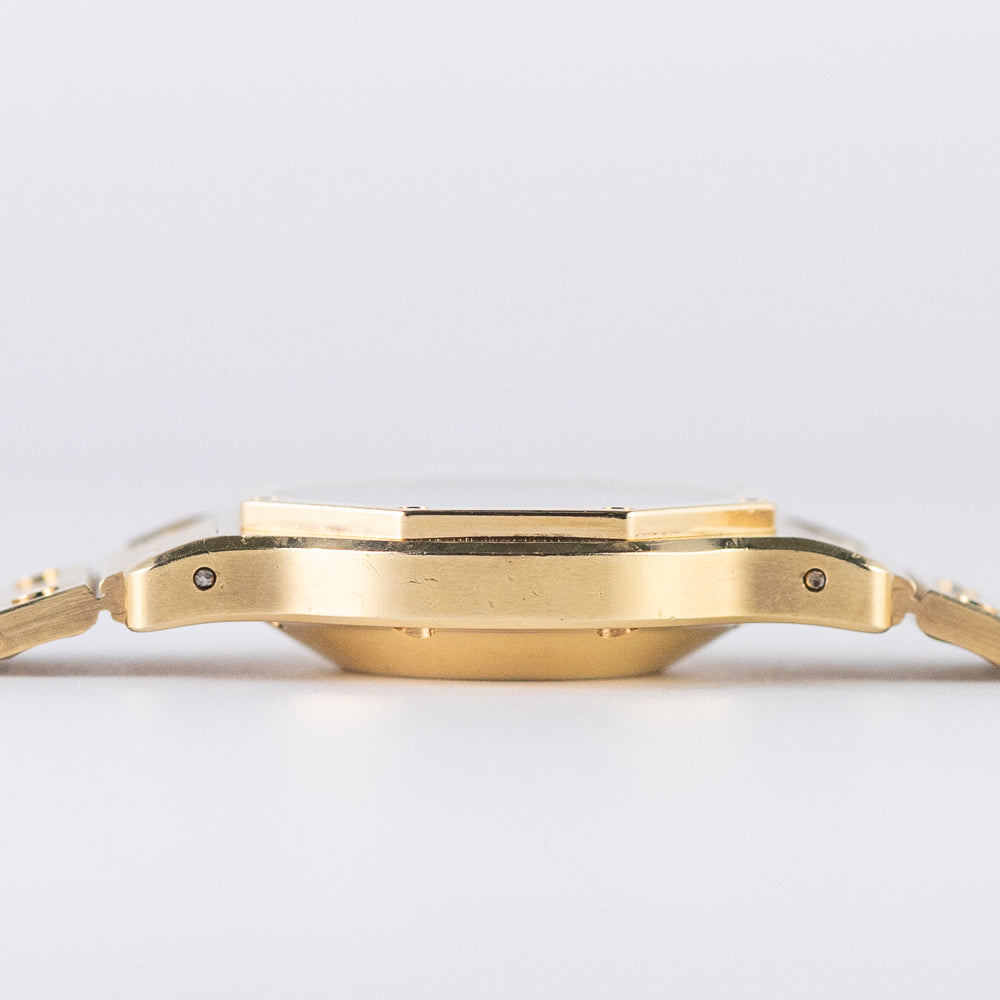 CARTIER LM SANTOS OCTAGON 18K Yellow Gold Automatic REF.2965