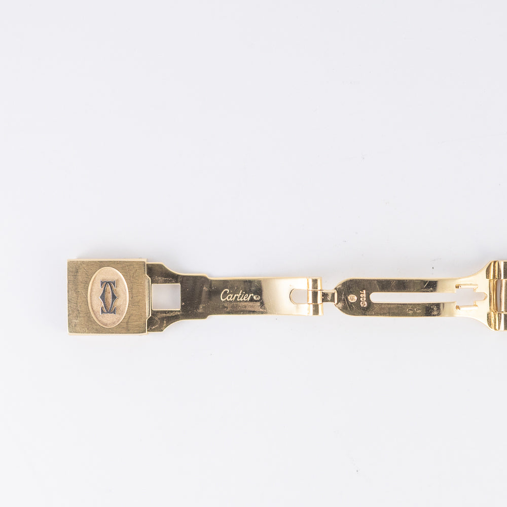 CARTIER LM SANTOS OCTAGON 18K Yellow Gold Automatic REF.2965