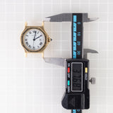 CARTIER LM SANTOS OCTAGON 18K Yellow Gold Automatic REF.2965