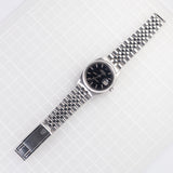 ROLEX DATEJUST Ref.1603 Glossy Black Gilt Dial