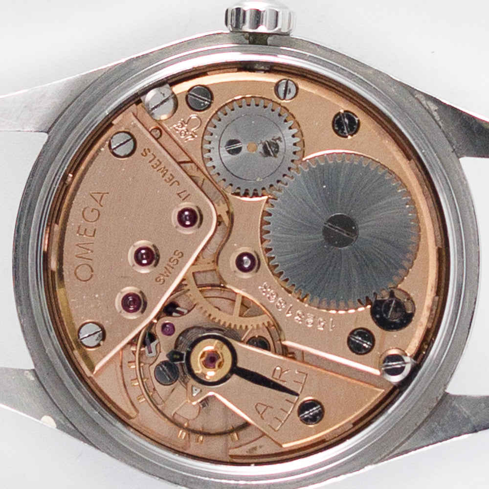 OMEGA Cal.267 Black Gilt Pie Pan Dial Ref.2891