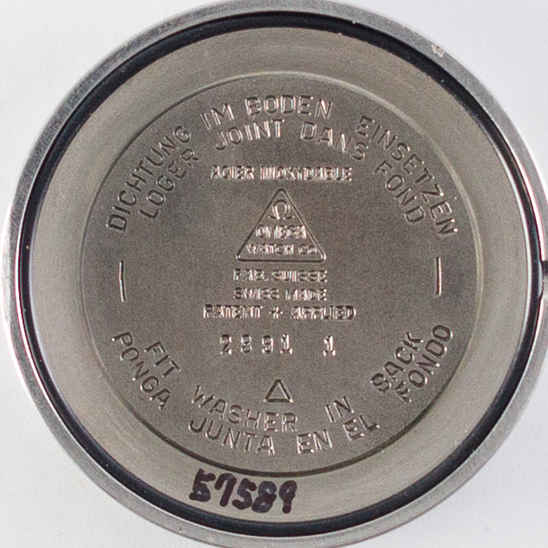 OMEGA Cal.267 Black Gilt Pie Pan Dial Ref.2891