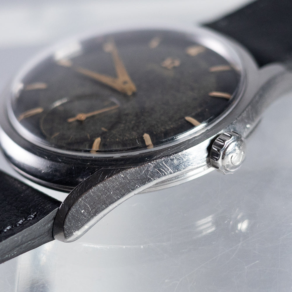 OMEGA Cal.267 Black Gilt Pie Pan Dial Ref.2891