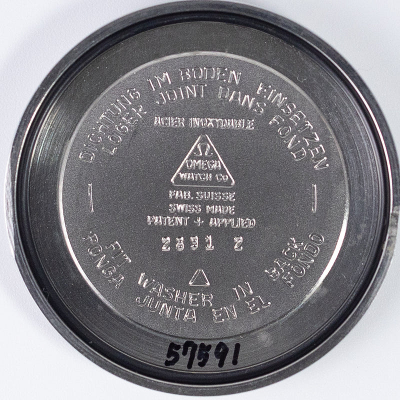 OMEGA Cal.267 Black Gilt  Dial Ref.2891