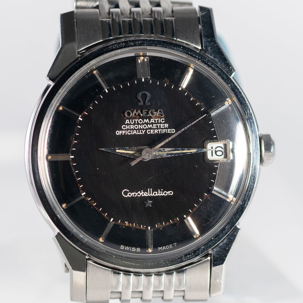 OMEGA Constellation Mint Black Gilt Dial Ref.168.005
