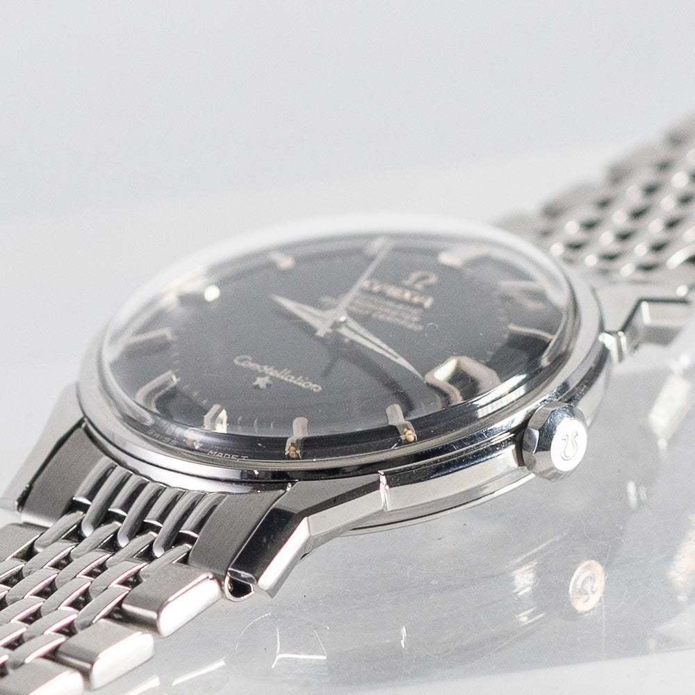 OMEGA Constellation Mint Black Gilt Dial Ref.168.005