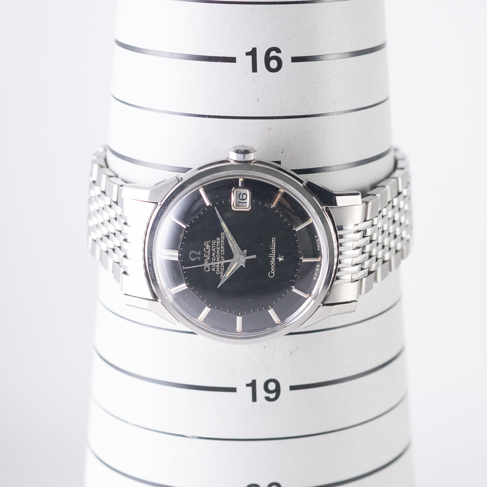 OMEGA Constellation Mint Black Gilt Dial Ref.168.005