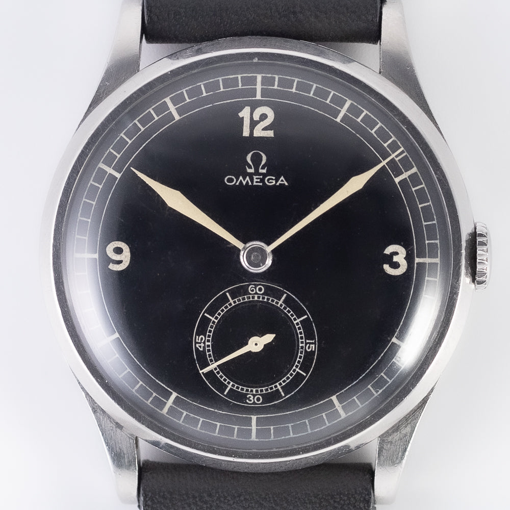 OMEGA Oversize 38mm Black Sector Dial Ref.CK859