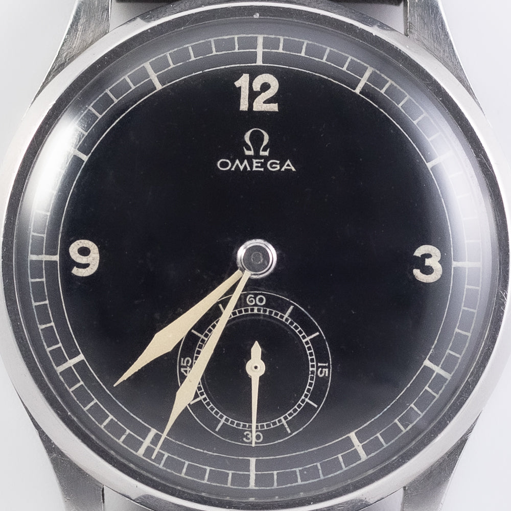OMEGA Oversize 38mm Black Sector Dial Ref.CK859
