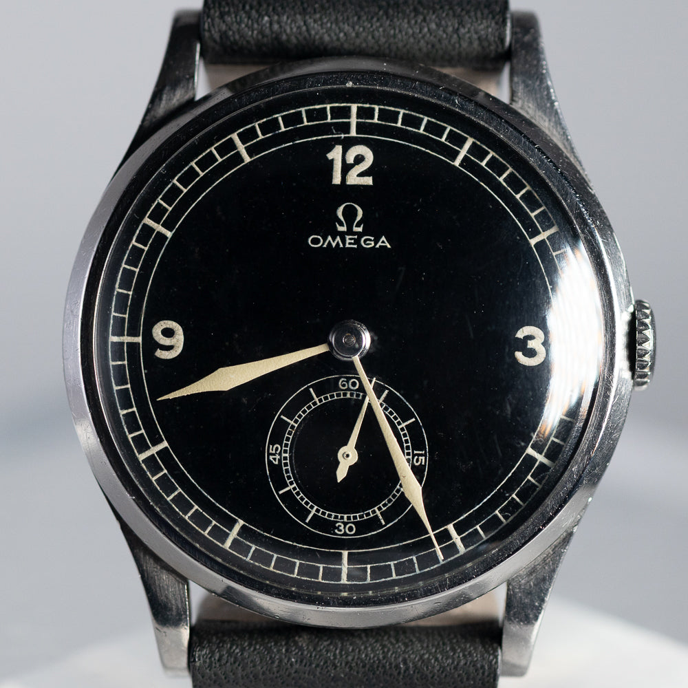 OMEGA Oversize 38mm Black Sector Dial Ref.CK859