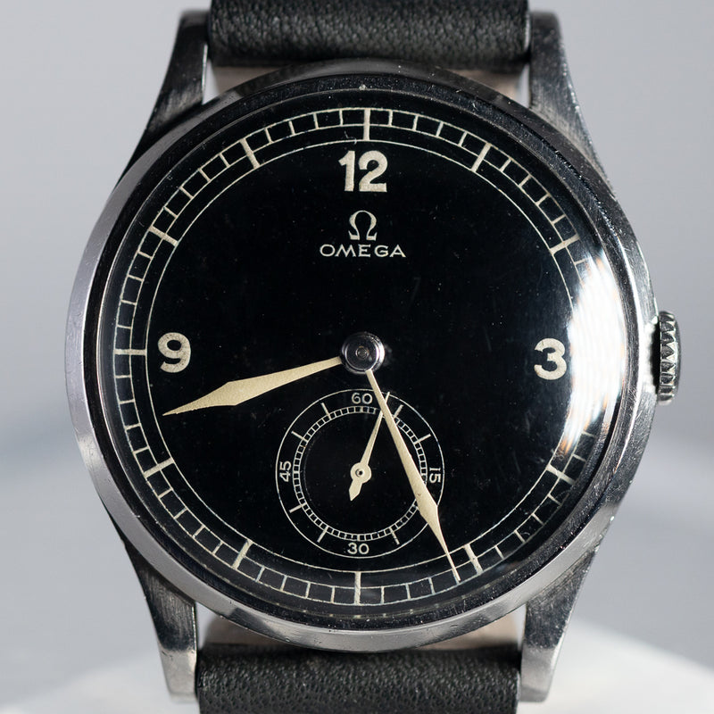 OMEGA Oversize 38mm Black Sector Dial Ref.CK859