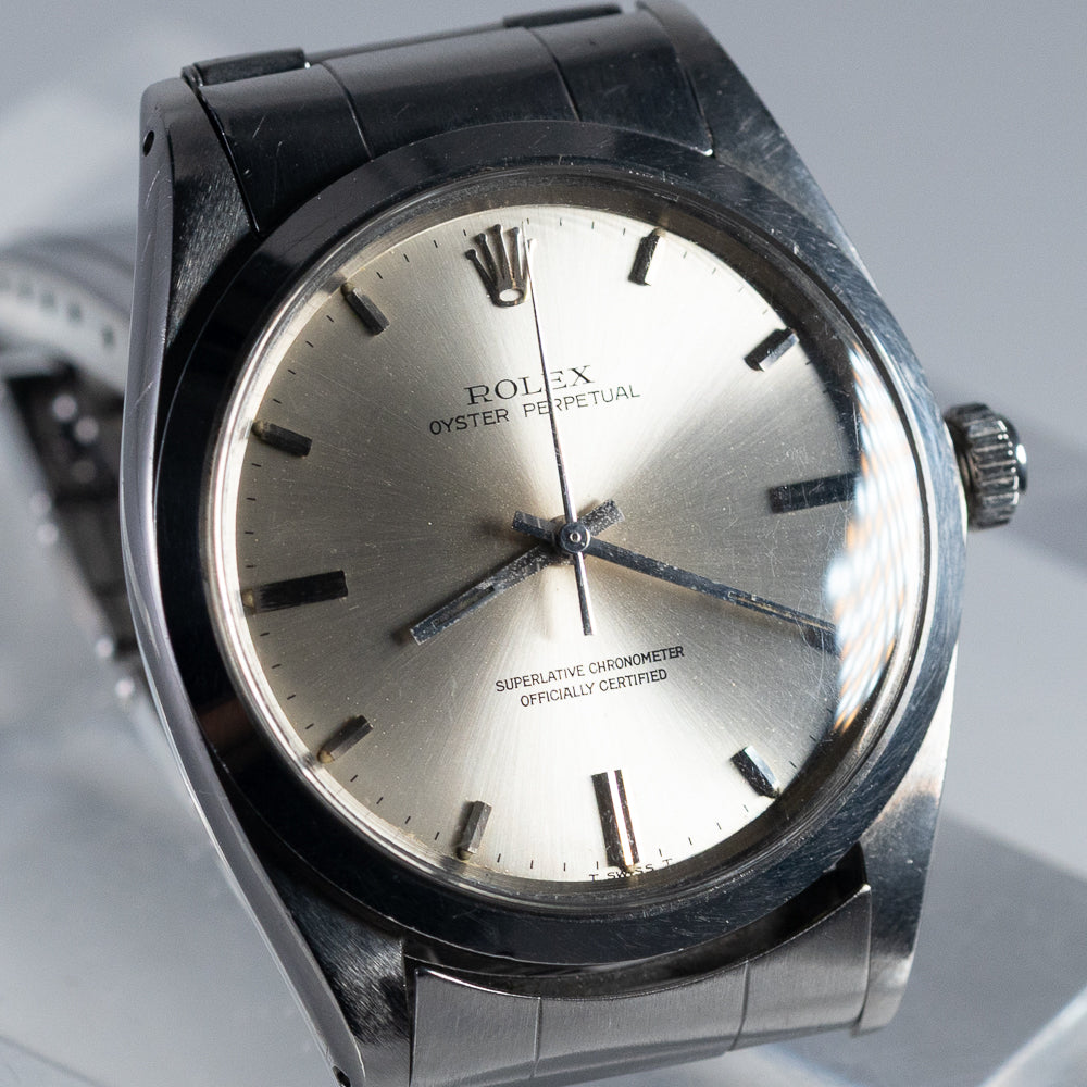 ROLEX OYSTER PERPETUAL Ref.1018 Box and Warranty Paper – TIMEANAGRAM