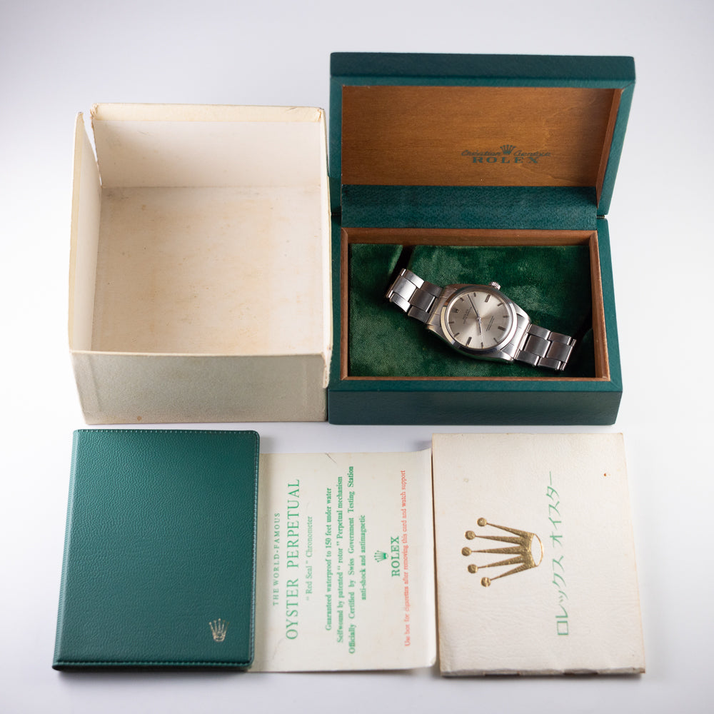 ロレックス　空箱 ROLEX OYSTER PERPETUAL Ref.1018 Box and Warranty Paper