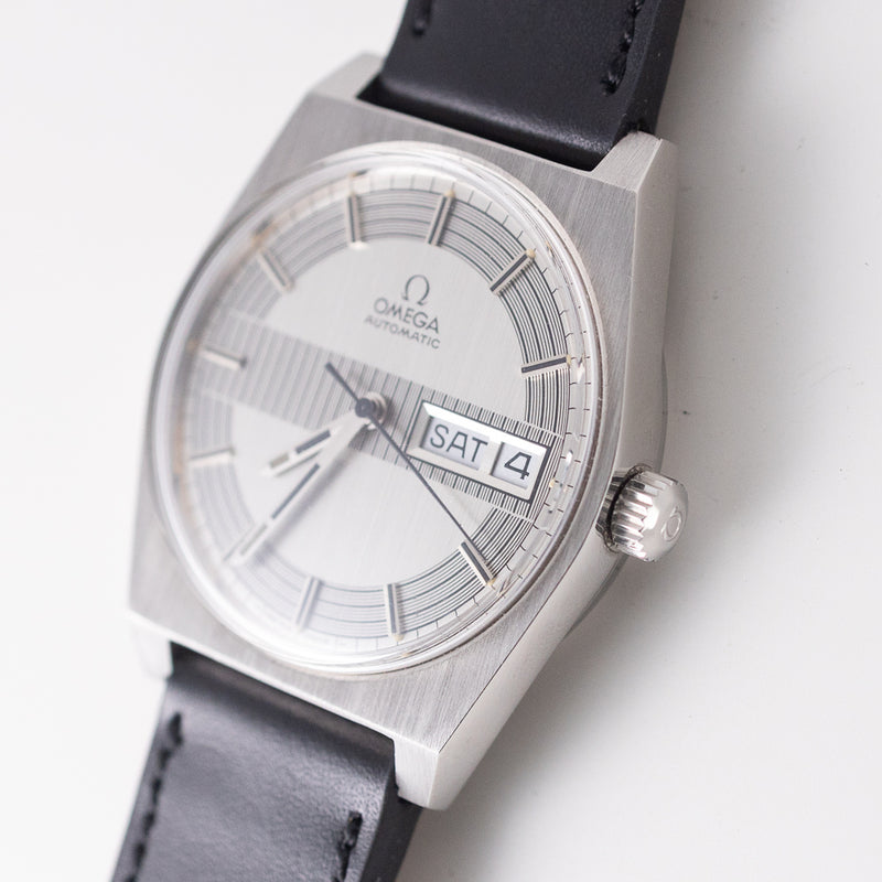 OMEGA Geneva ダイヤベゼル シルバー 時計 OMEGA Geneva ダイヤベゼル シルバー 時計