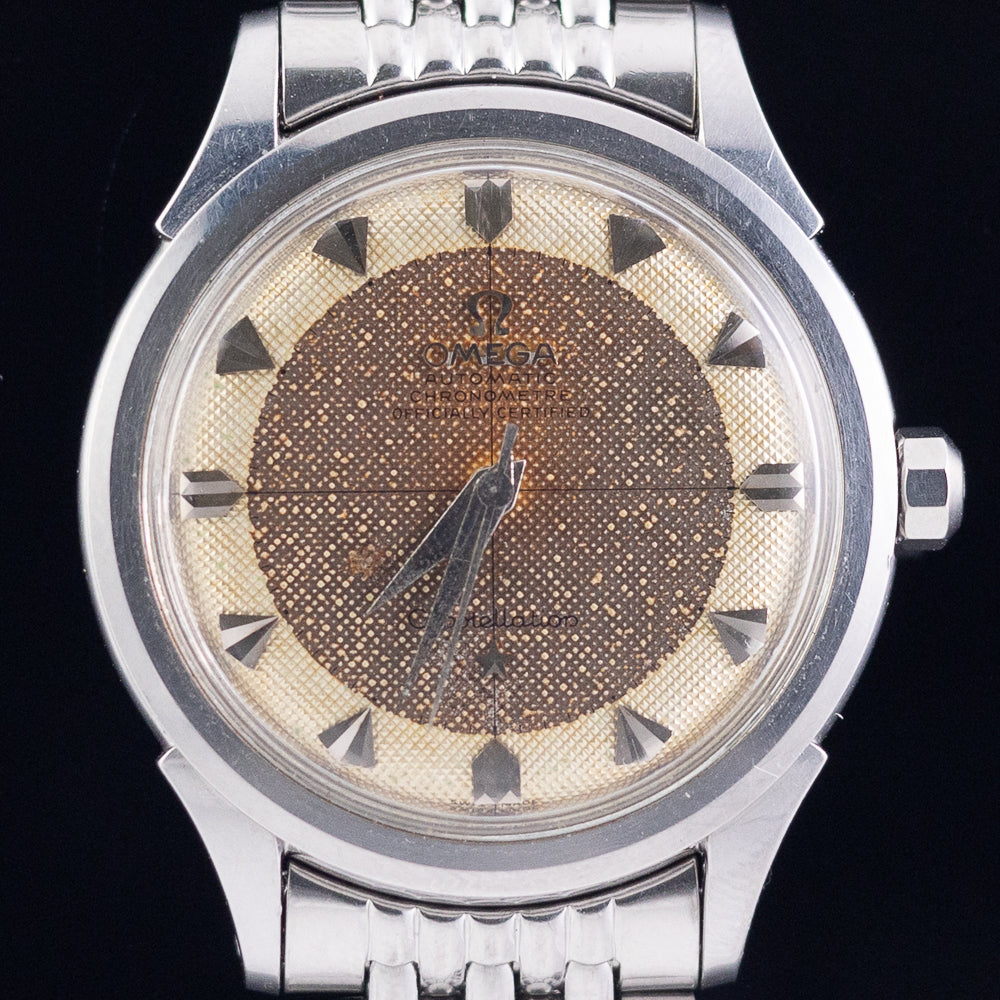 OMEGA Constellation Two Tone Guilloche Dial Ref.2852-7SC