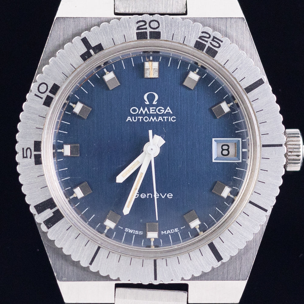 OMEGA GENEVE Diver Ref.166.0124 Blue Dial