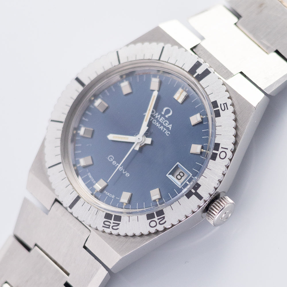 OMEGA GENEVE Diver Ref.166.0124 Blue Dial