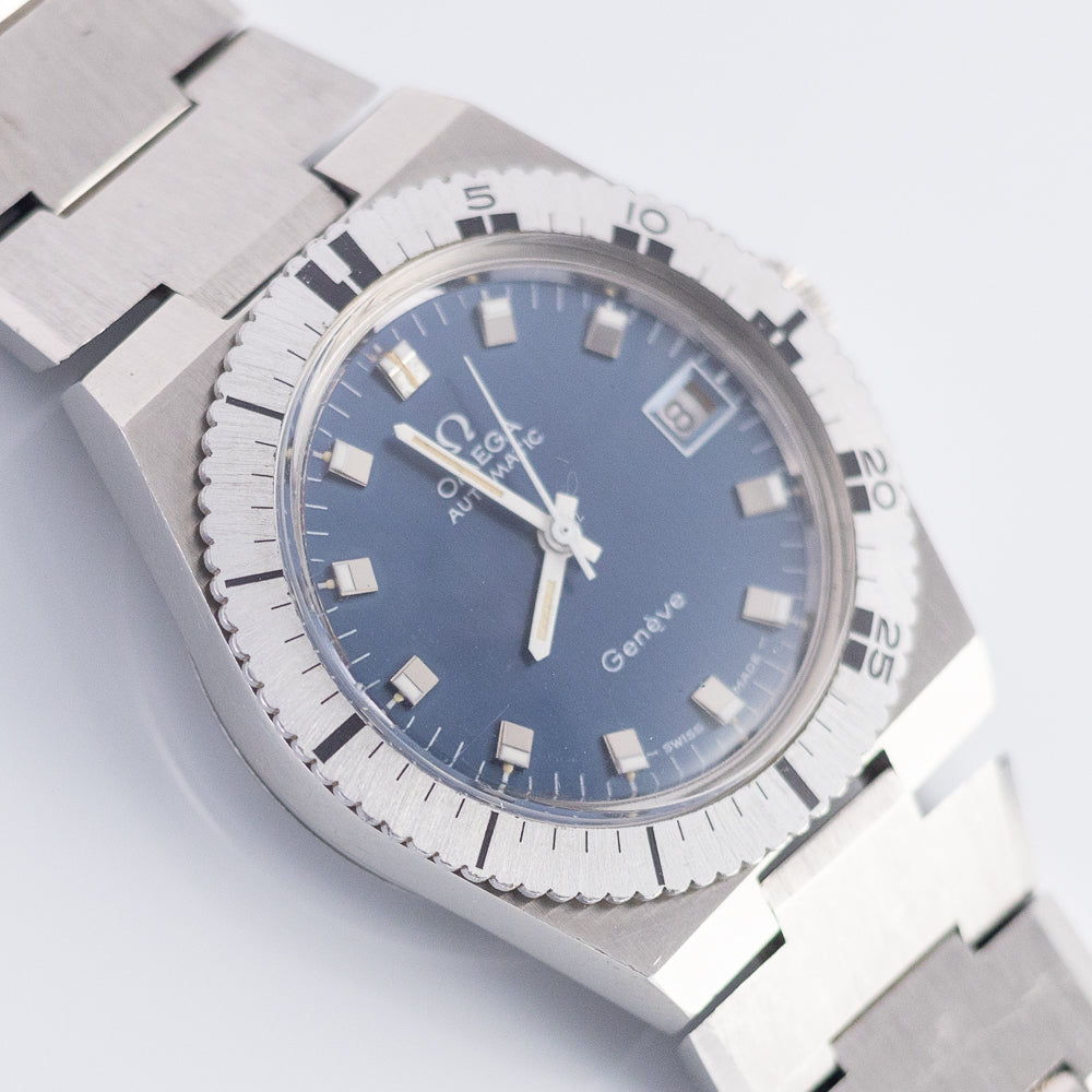 OMEGA GENEVE Diver Ref.166.0124 Blue Dial