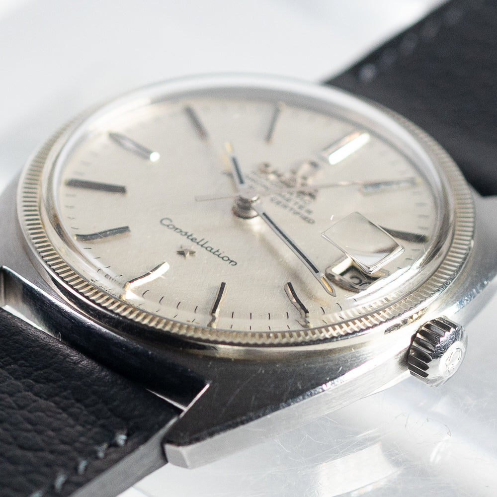 OMEGA Constellation Linen Dial Ref.168.027 – TIMEANAGRAM