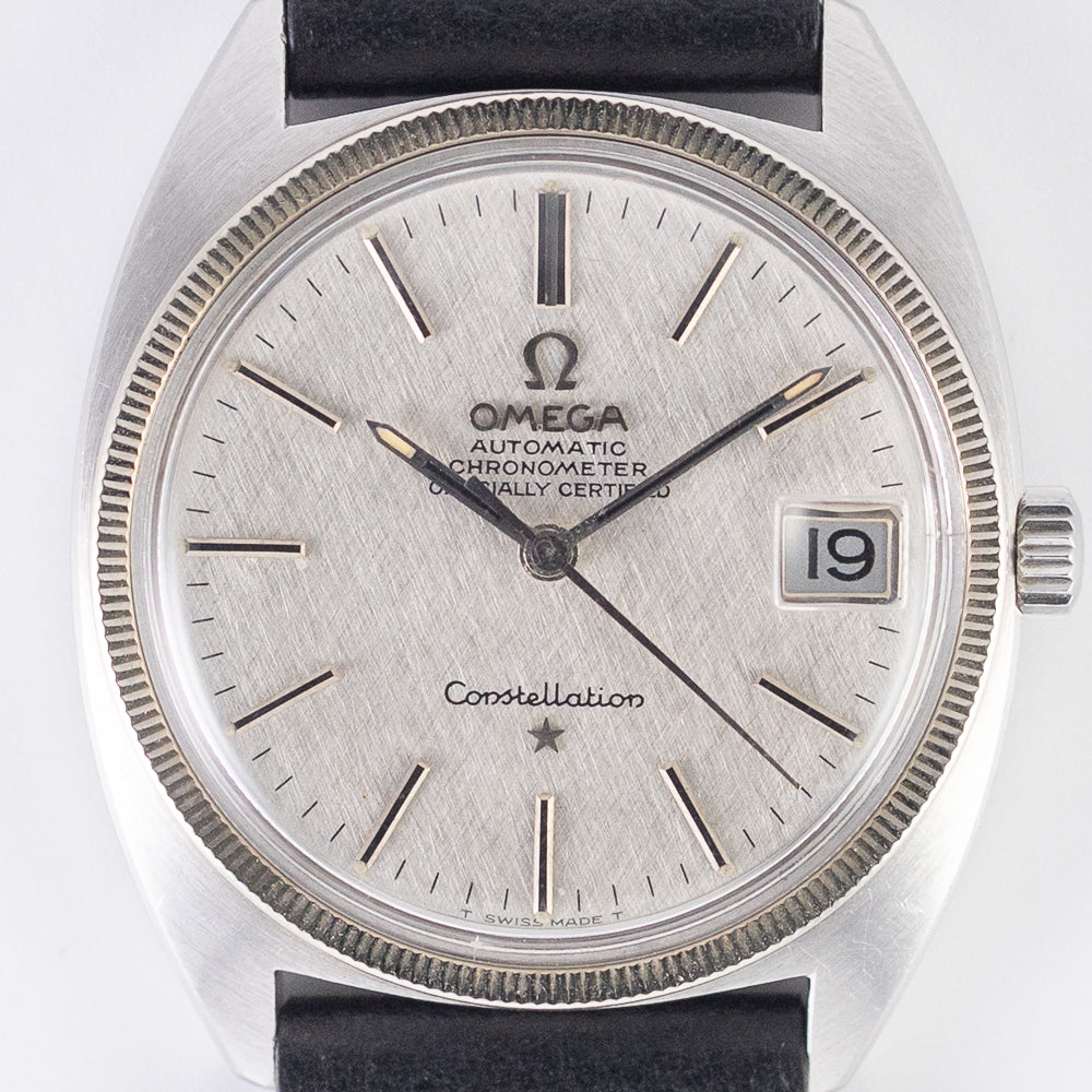OMEGA Constellation Linen Dial Ref.168.027 – TIMEANAGRAM