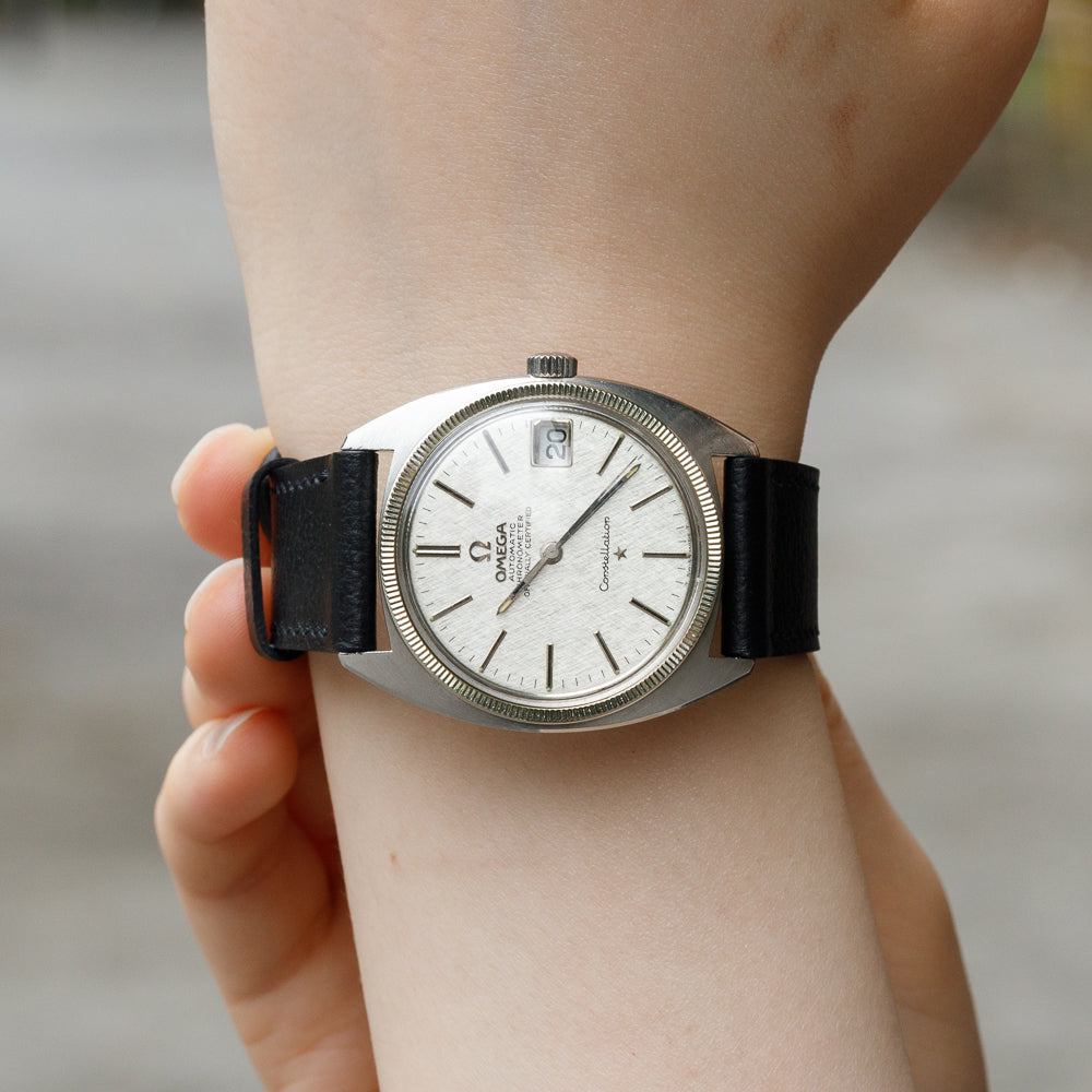 OMEGA Constellation Linen Dial Ref.168.027