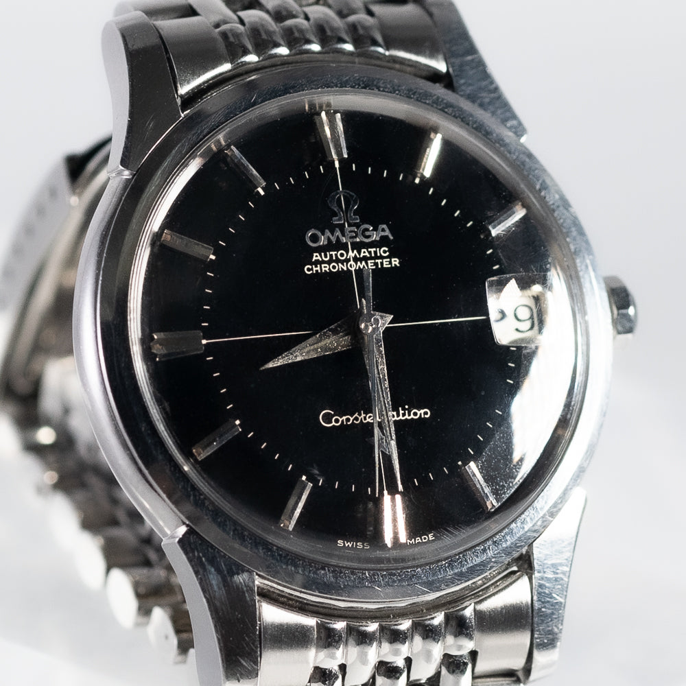 OMEGA Constellation Ref.14393 Glossy BLACK GLIT DIAL