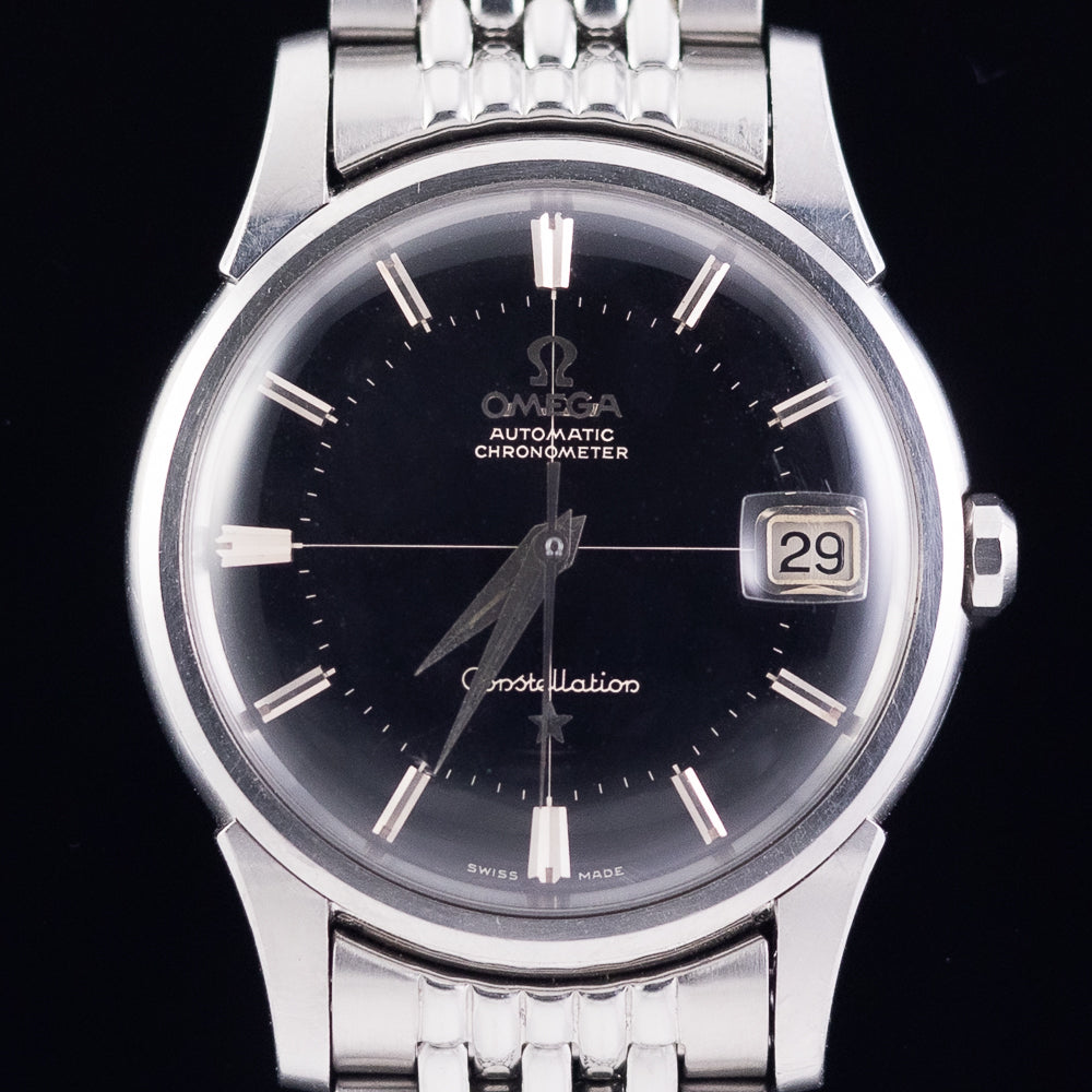 OMEGA Constellation Ref.14393 Glossy BLACK GLIT DIAL