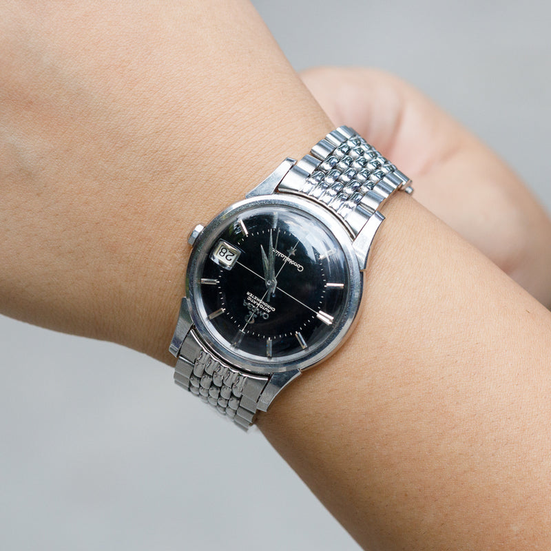 OMEGA Constellation Ref.14393 Glossy BLACK GLIT DIAL
