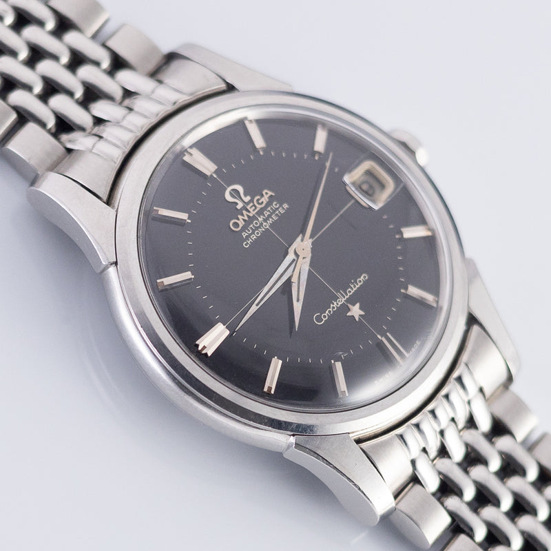 OMEGA Constellation Ref.14393 Glossy BLACK GLIT DIAL