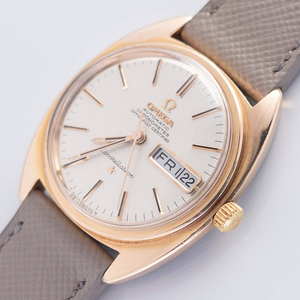 OMEGA Constellation rose gold top REF.168.019
