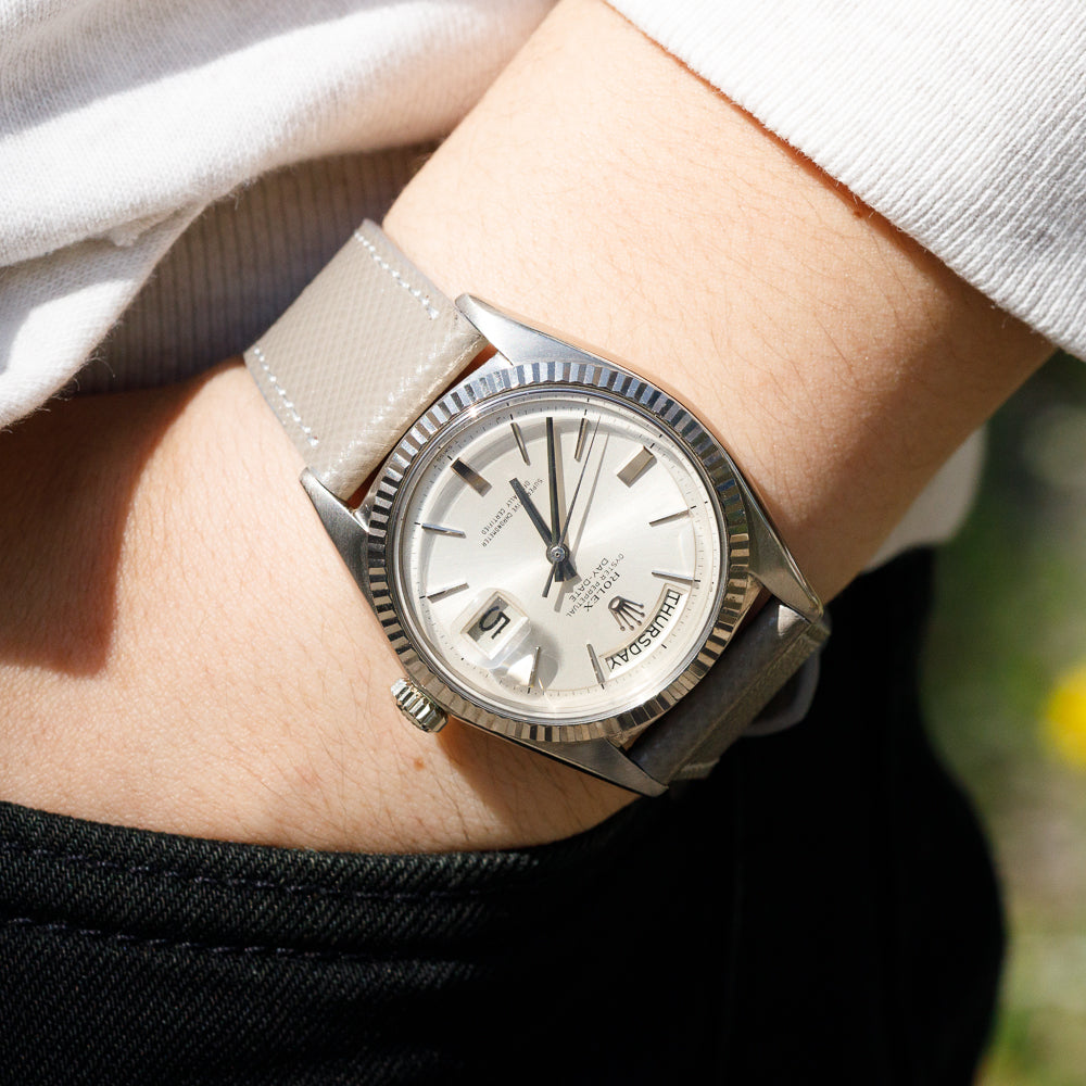 ROLEX DAY-DATE “Doorstop Dial”  18K White Gold Ref.1803