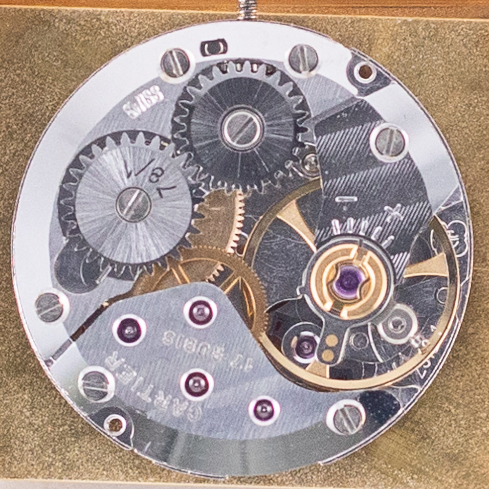 CARTIER LM must de TANK Manual Winding