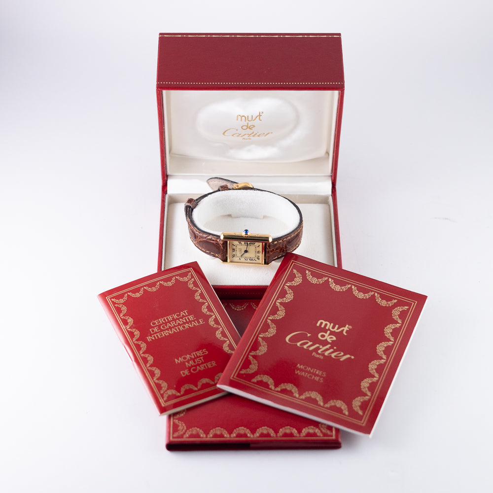 CARTIER SM must de TANK Ref.5057001