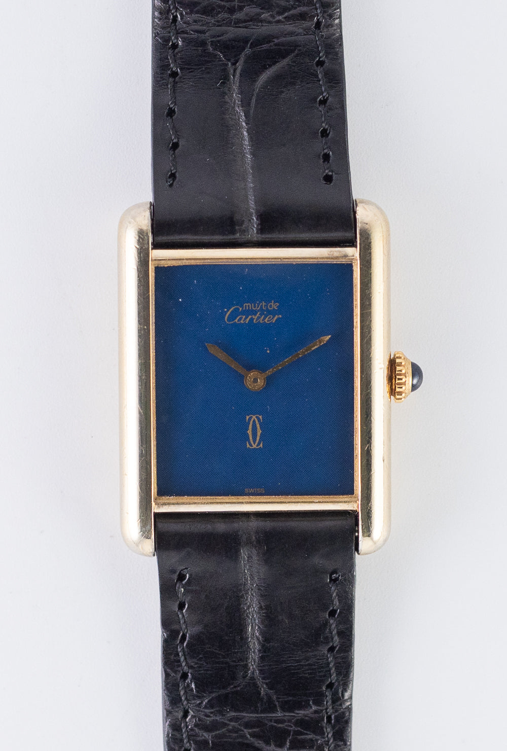 CARTIER LM MUST DE TANK LAPIS LAZURI - Like – TIMEANAGRAM