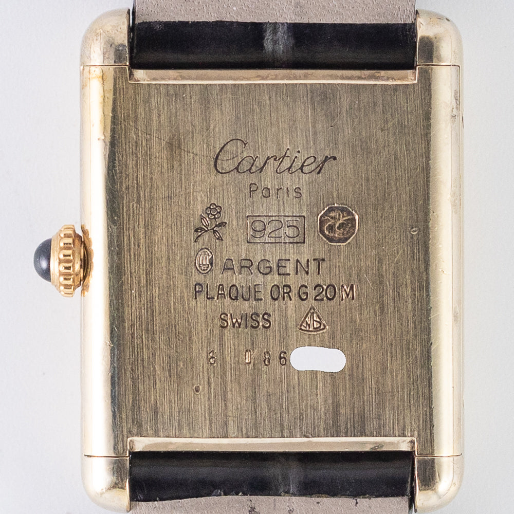 CARTIER LM MUST DE TANK LAPIS LAZURI - Like