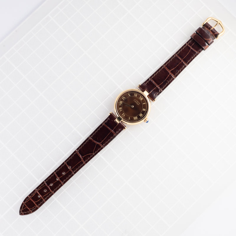 CARTIER LM VENDOME Tortoiseshell - Like Ref.590003