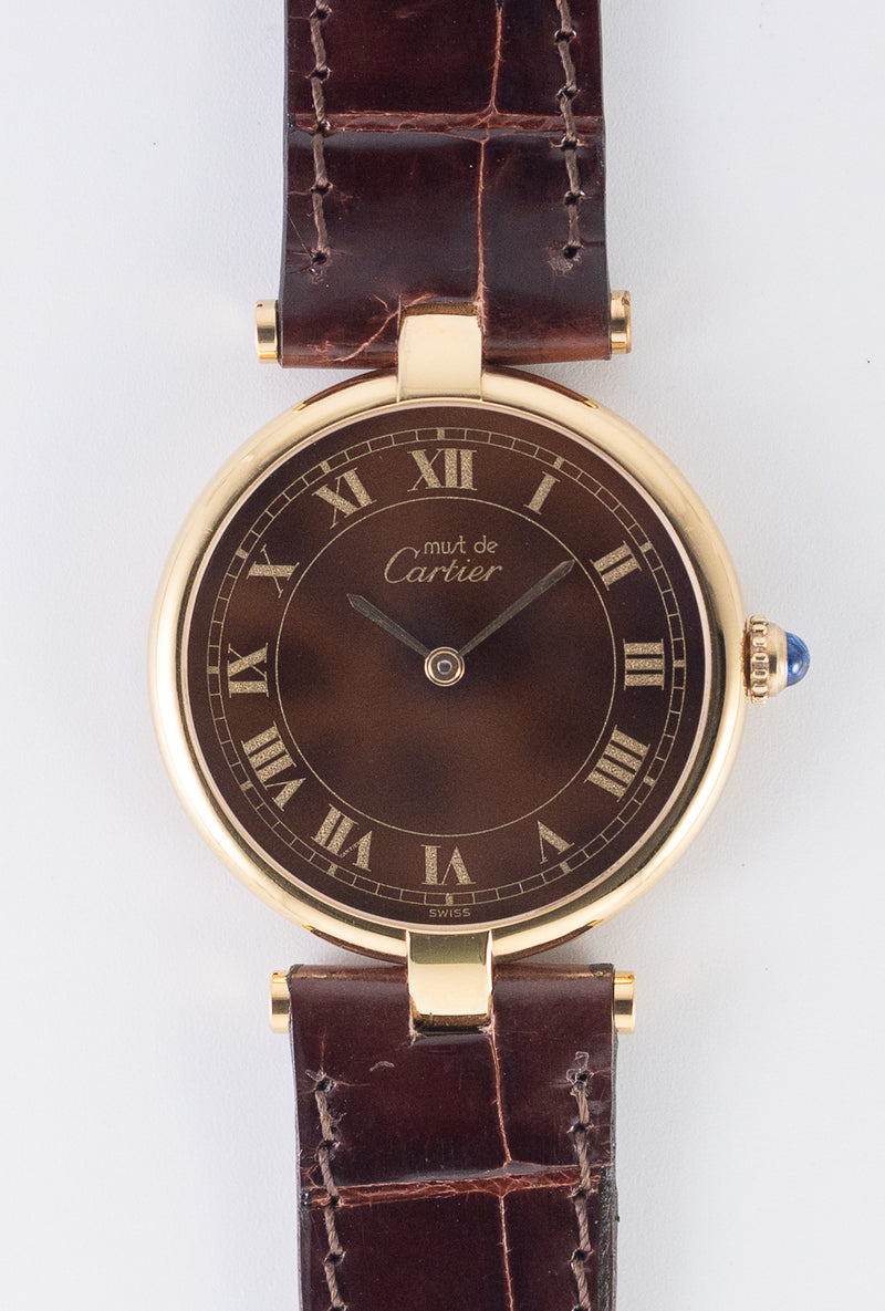 CARTIER LM VENDOME Tortoiseshell - Like Ref.590003