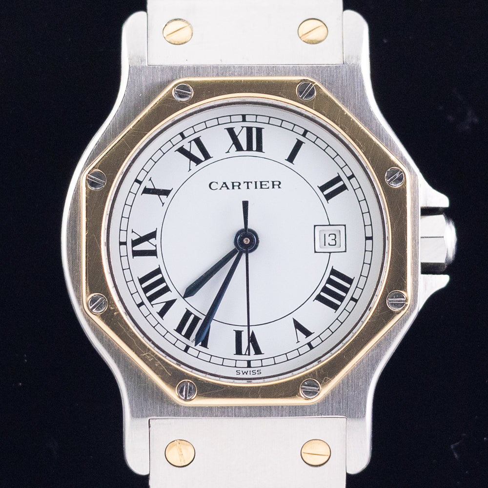 CARTIER LM SANTOS OCTAGON Automatic Ref.2966